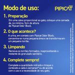 Areia Higiênica Pipicat Floral para Gatos