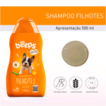 Shampoo  Beeps Filhotes Pet Society - 500ml