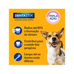 Petisco Pedigree Dentastix Cuidado Oral Cães Adultos Raças Pequenas 7 unidades 110g