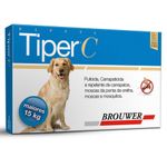 Antipulgas e Carrapatos  Tiper C Cães acima de 15 kg Brouwer  - 1 pipeta
