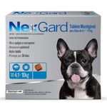 Antipulgas e Carrapatos NexGard Cães 4 a 10kg