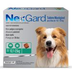 Antipulgas e Carrapatos NexGard Cães 10 a 25kg 