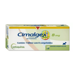 Cimalgex 8mg Anti-Inflamatório Vetoquinol 8 comprimidos