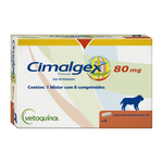 Cimalgex 80mg Anti-Inflamatório Vetoquinol  8 comprimidos