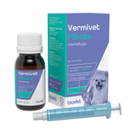 Vermífugo Vermivet Cães e Gatos Filhotes Biovet - 20ml