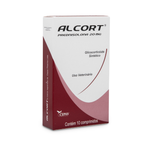 Alcort 20mg Anti-Inflamatório Cães Cepav 10 comprimidos