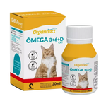 Ômega 3+6+D Cat Suplemento Vitamínico Organnact 30ml