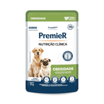 Alimento Úmido Premier Nutrição Clínica Úmidos Cães Obesidade Sachê 85g