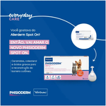Phisioderm Spot On Cães e Gatos +10kg Virbac 4ml 6 pipetas