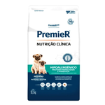 Ração Premier Nutrição Clínica Hipoalergênico Proteína Hidrolisada e Mandioca Cães Adultos Pequeno Porte