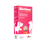 Mectimax 3mg Agener União Cães Blister com 4 Comprimidos