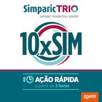 Simparic TRIO 48mg Para Cães Com 20,1 a 40kg Zoetis - Embalagem com 3 comprimidos