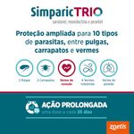 Simparic TRIO 48mg Para Cães Com 20,1 a 40kg Zoetis - Embalagem com 3 comprimidos