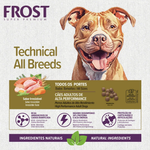 Ração Frost Technical All Breeds Cães Adultos de Alta Performance 15kg Supra