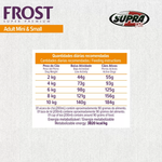 Ração Frost Adult Mini & Small Cães Adultos de Mini e Pequeno Porte 2,5kg Supra