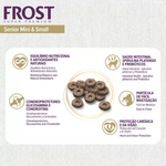 Ração Frost Senior Mini & Small Cães Adultos 7+ de Mini e Pequeno Porte 15kg Supra