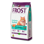 Ração Frost Cat Senior Sterilized Gatos Adultos 7+ e/ou Castrados 1,5kg Supra