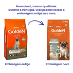 Ração Golden Formula Cães Adultos Pequeno Porte Light 3kg