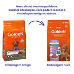 Ração Golden Formula Cães Filhotes Pequeno Porte Carne e Arroz 1kg