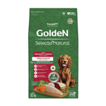Ração Golden Seleção Natural Cães Filhotes Frango e Arroz 10kg