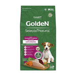 Ração Golden Seleção Natural Cães Filhotes Pequeno Porte Frango e Arroz 10,1kg