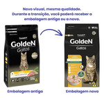 Ração Golden Gatos Adultos Frango 10,1kg