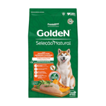 Ração Golden Seleção Natural Cães Adultos Frango com Abóbora & Alecrim 12kg