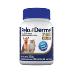 Pelo e Derme DHA + EPA 750 Suplemento para Cães e Gatos Vetnil 30 Cápsulas