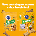 Biscoito Pedigree Biscrok Adulto Multi Sabor