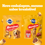 Biscoito Pedigree Biscrok Marrobone para Cães Adultos Sabor Carne 500g