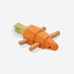 Brinquedo para Cachorros Super Veggiez Cenoura ZeeDog