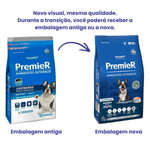 Ração Premier Ambientes Internos Cães Adultos Castrados 1kg