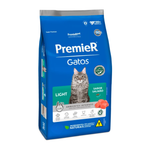 Ração Premier Ambientes Internos Gatos Adultos Light Salmão 1,5kg