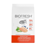 Ração Biofresh Gatos Castrados Salmão 7,5kg