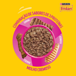 Alimento Úmido Sachê Friskies Gatos Adultos Mix de Carne ao Molho 85g Nestlé Purina