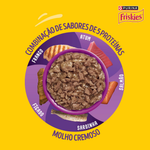 Alimento Úmido Sachê Friskies Gatos Adultos Megamix ao Molho 85g Nestlé Purina