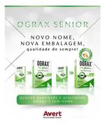 Ograx Sênior 5 Suplemento Alimentar Avert 30 Cápsulas