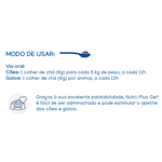Suplemento Nutri-Plus Gel para Cães e Gatos Virbac 120g