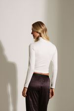 Blusa Basic Off White ML