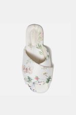 Chinelo De Quarto Floral Adulto Débora