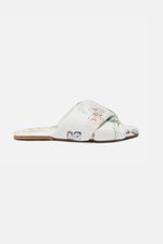 Chinelo De Quarto Floral Adulto Débora