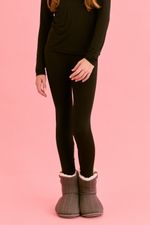 Legging Térmica Infantil Preta