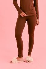 Legging Térmica Teminina Marrom