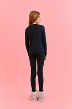 Legging Térmica Infantil Marinho