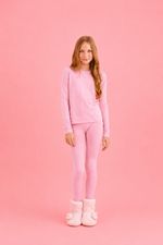 T-shirt Infantil Térmica Rosa