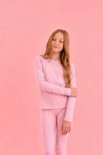 T-shirt Infantil Térmica Rosa