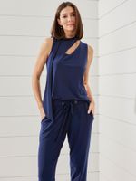 Blusa Drica Malha Fria Marinho