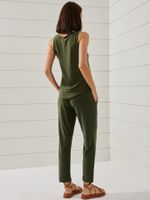Calça Clara Malha Fria Verde