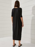 Vestido Nicole Malha Fria Preto