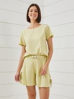 Shorts Leonor Avocado